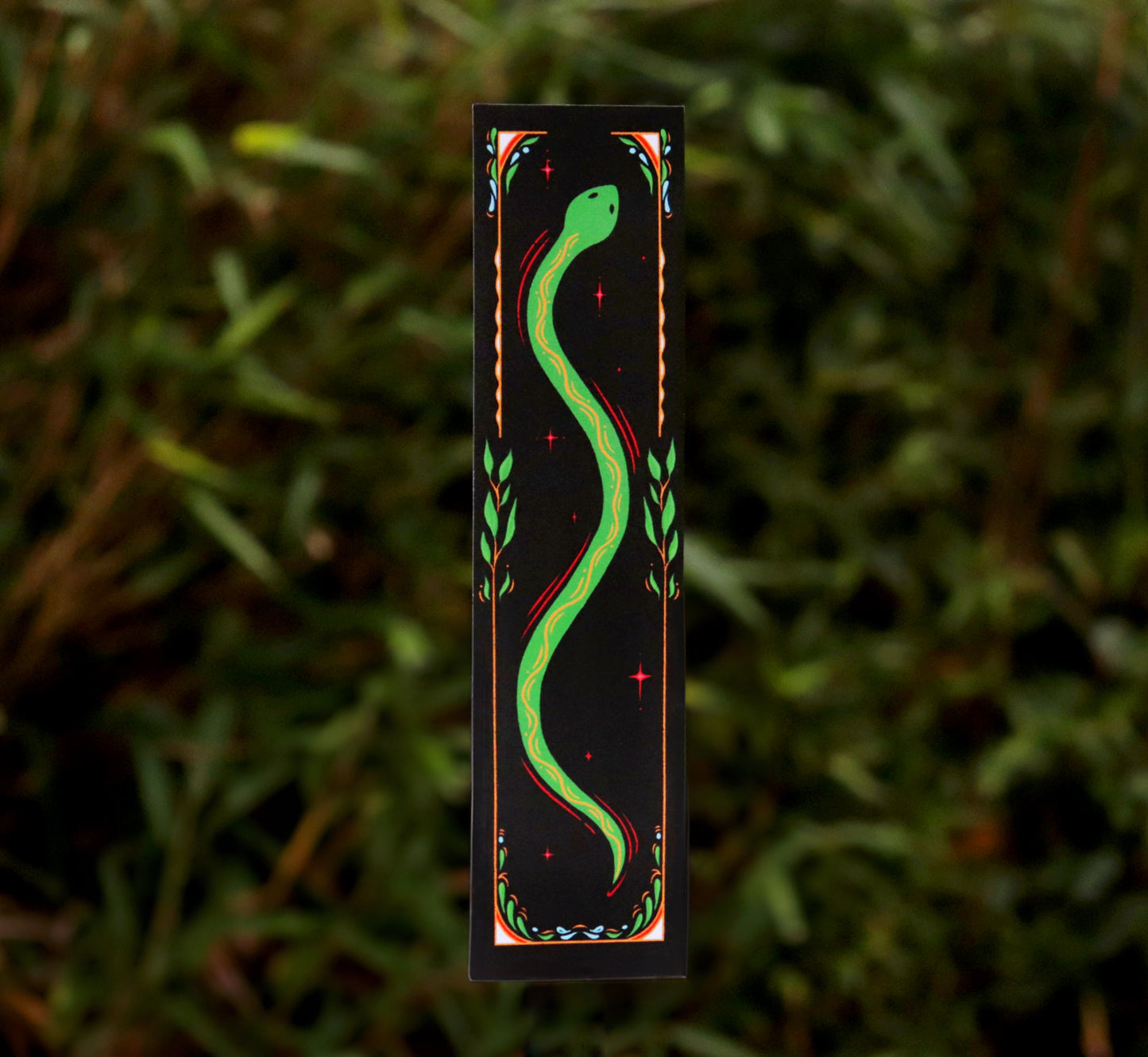 Fantasy Bookmark, Snake