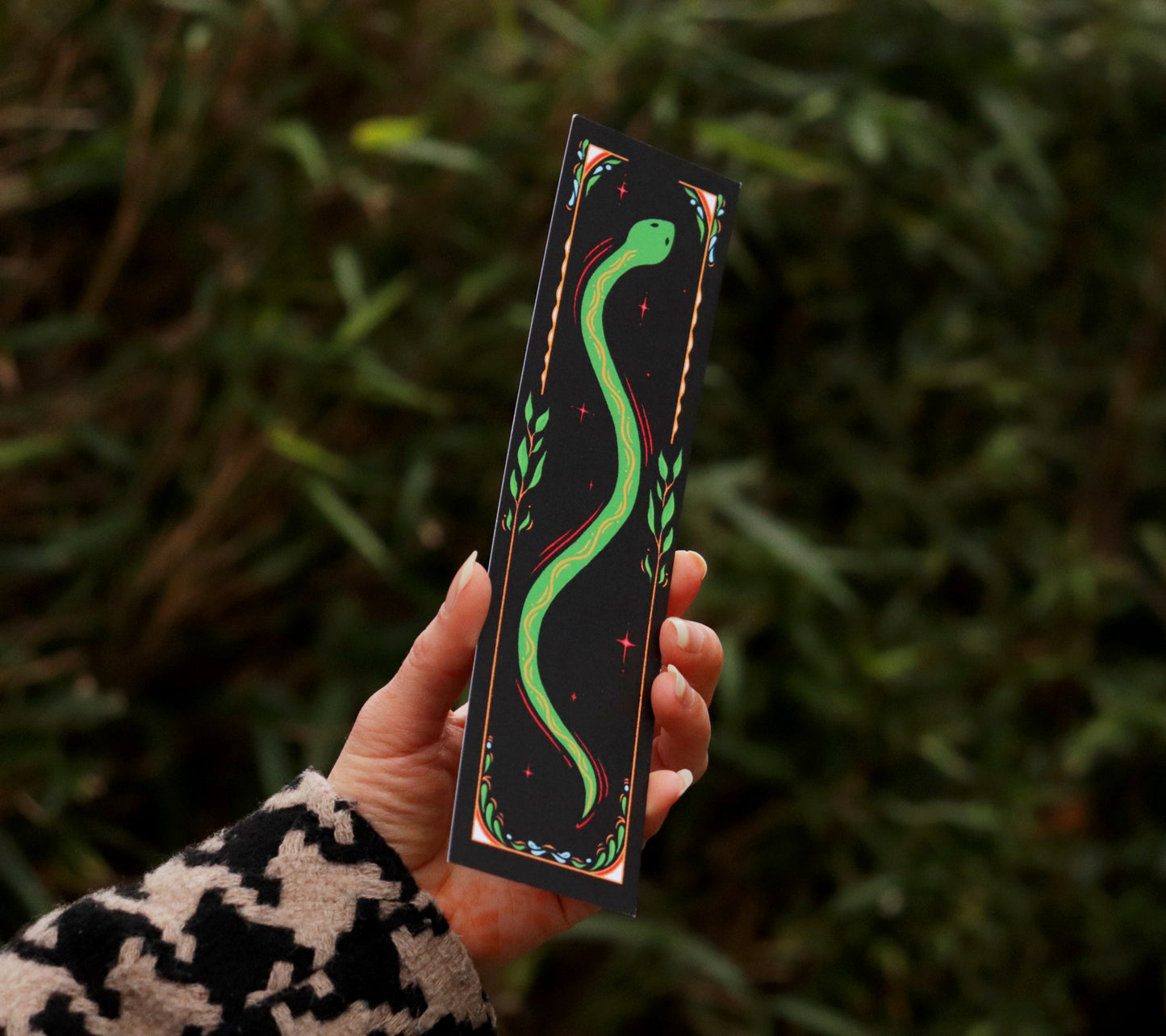 Fantasy Bookmark, Snake