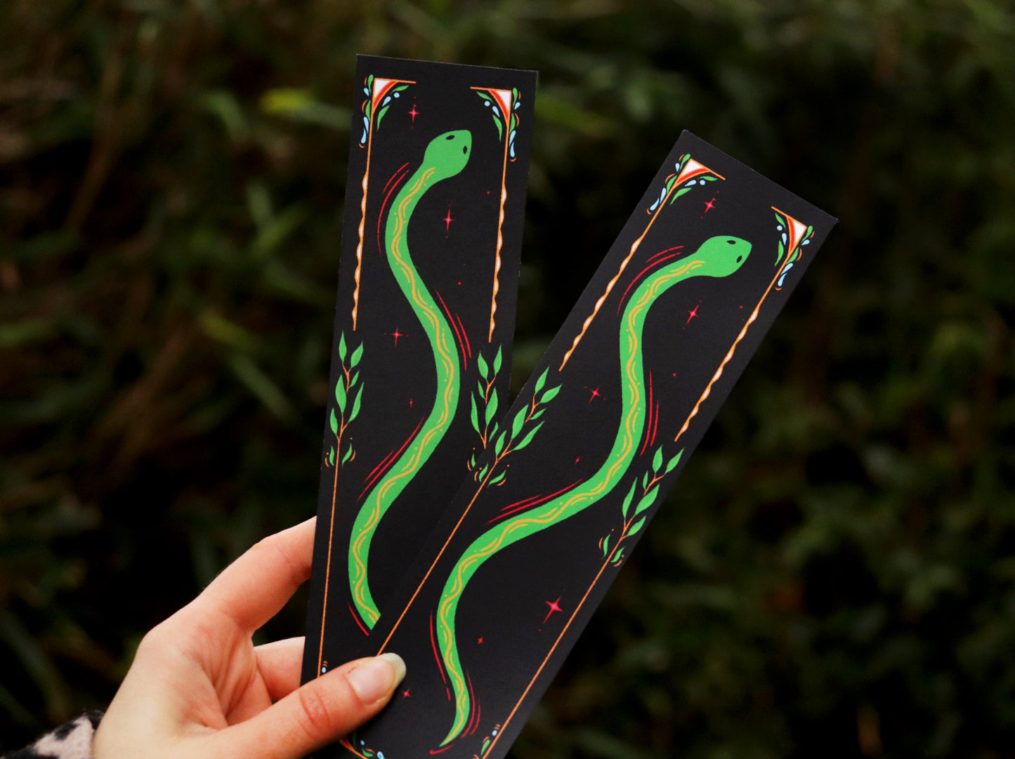 Fantasy Bookmark, Snake