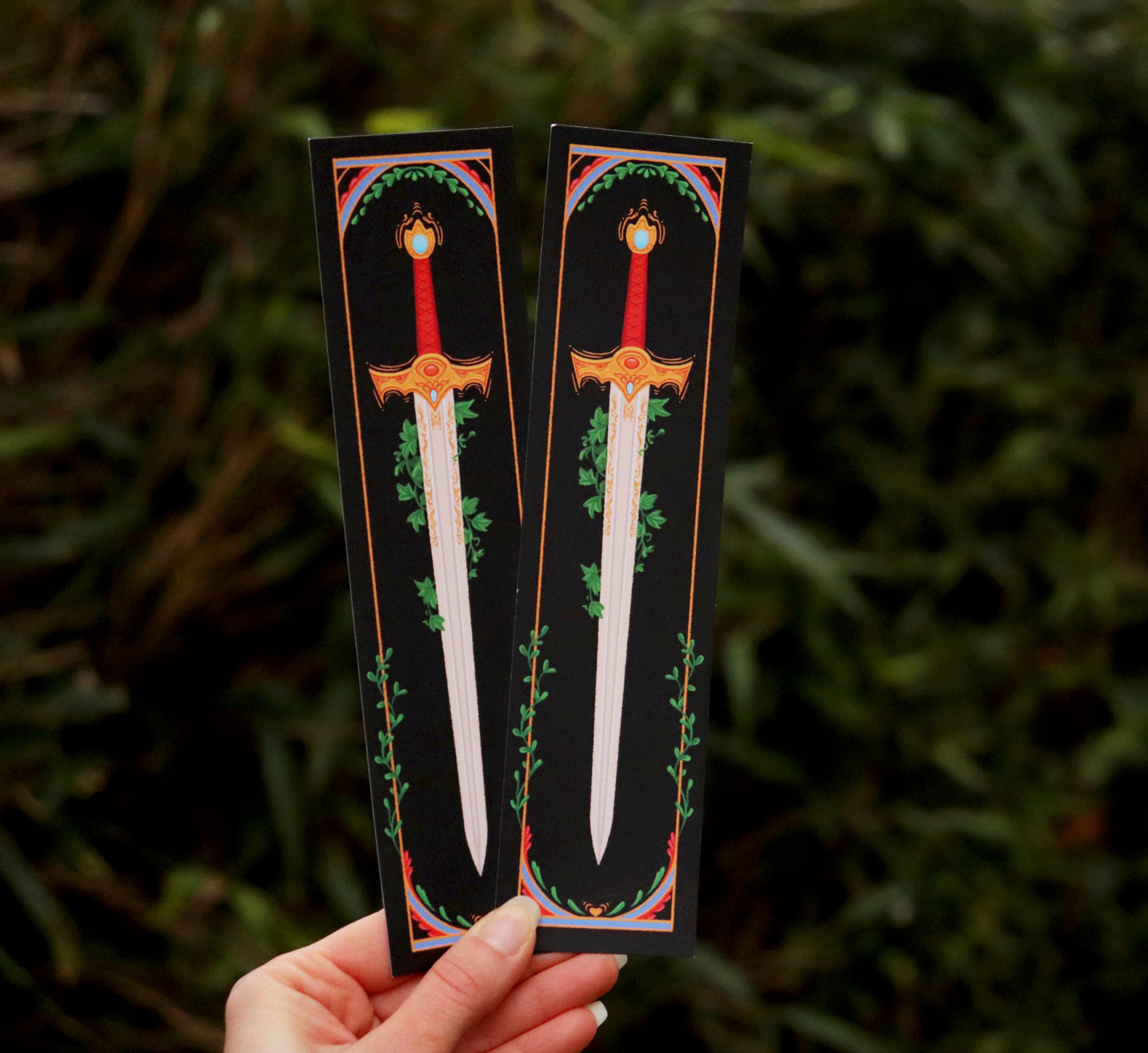 Fantasy Bookmark, Fiction Bookmarks, Sword