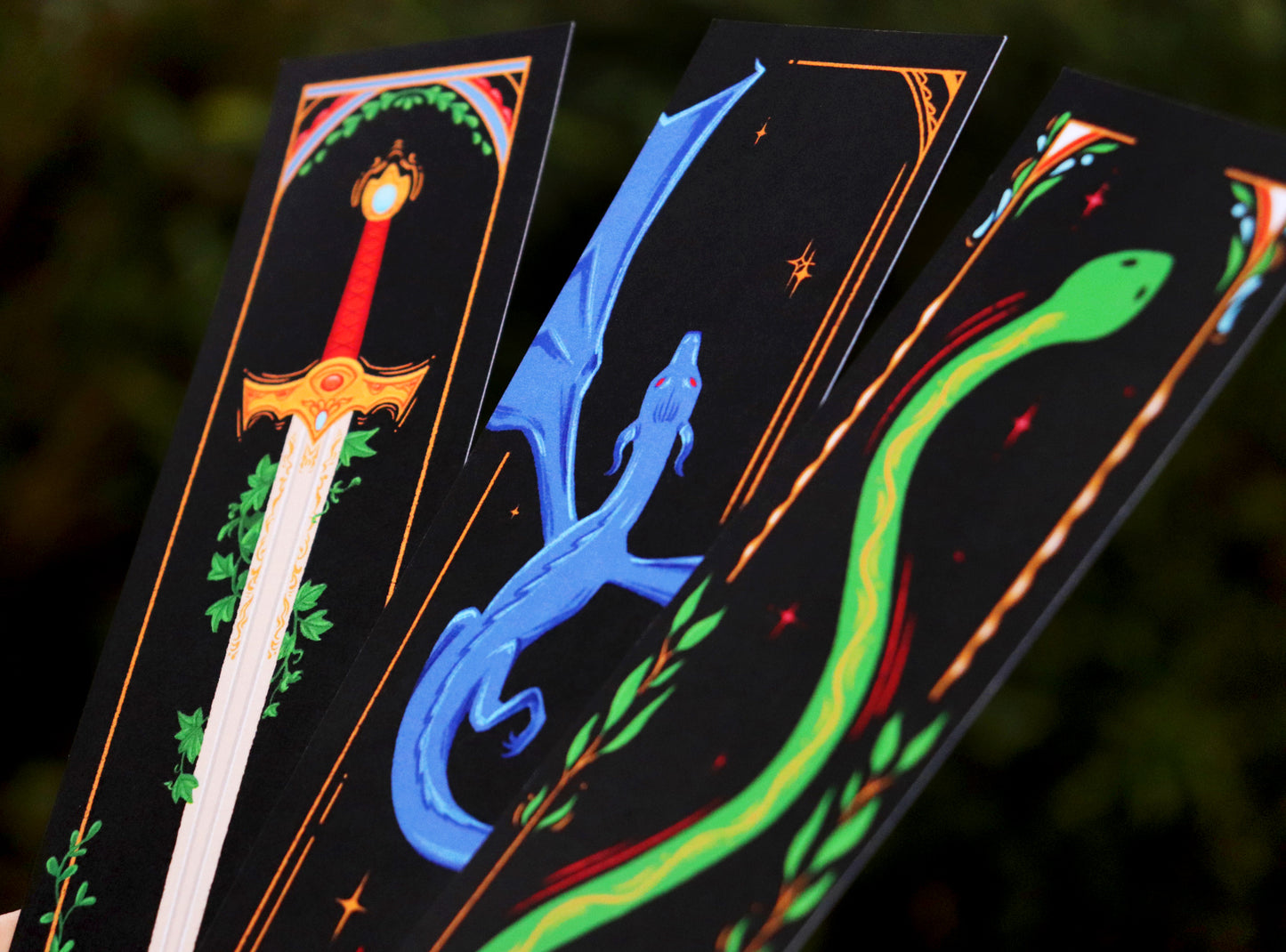 Fantasy Bookmark, Game of thrones Bookmark, Dragon Bookmark