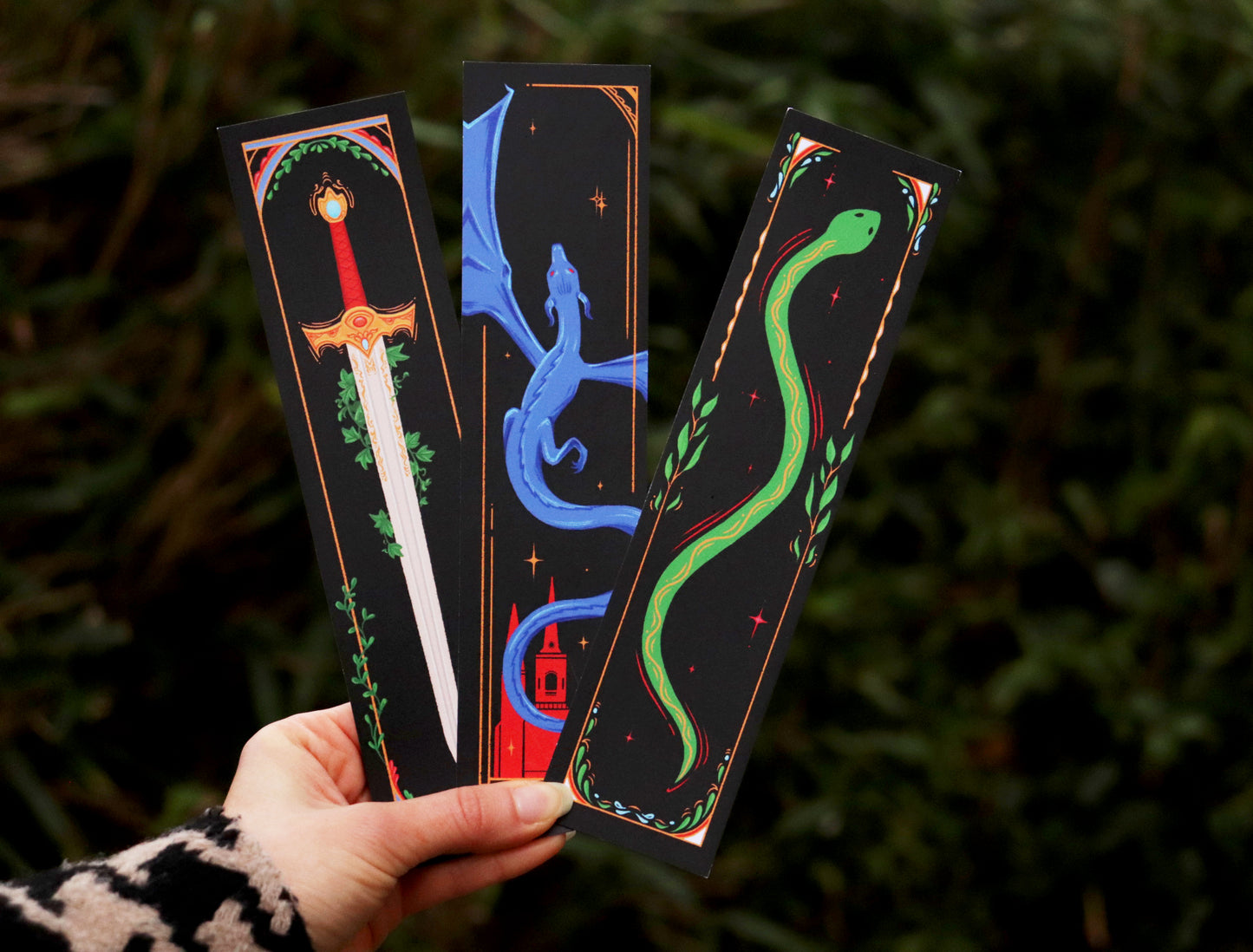 Fantasy Bookmark, Fiction Bookmarks, Sword