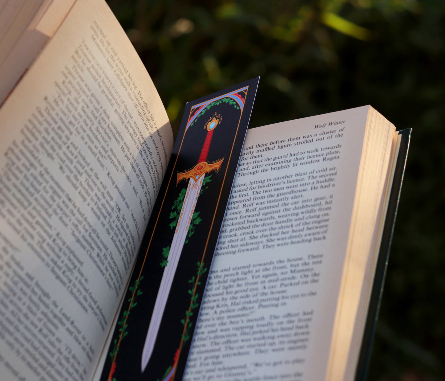 Fantasy Bookmark, Fiction Bookmarks, Sword