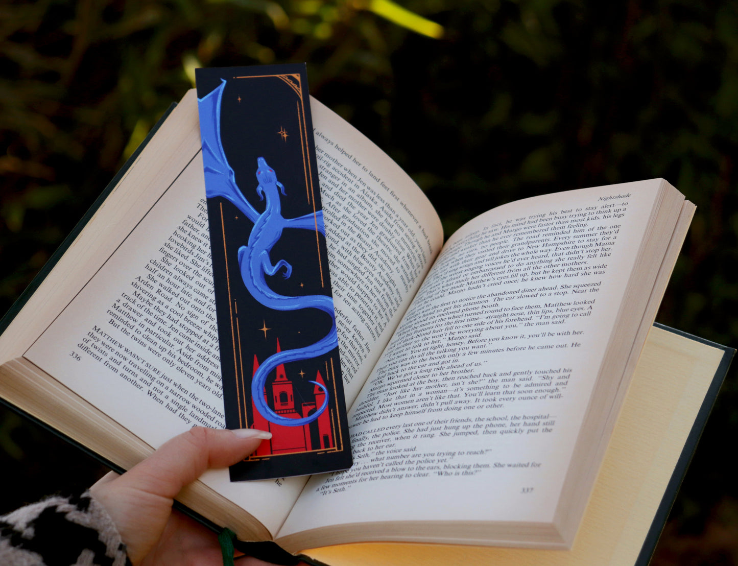 Fantasy Bookmark, Game of thrones Bookmark, Dragon Bookmark