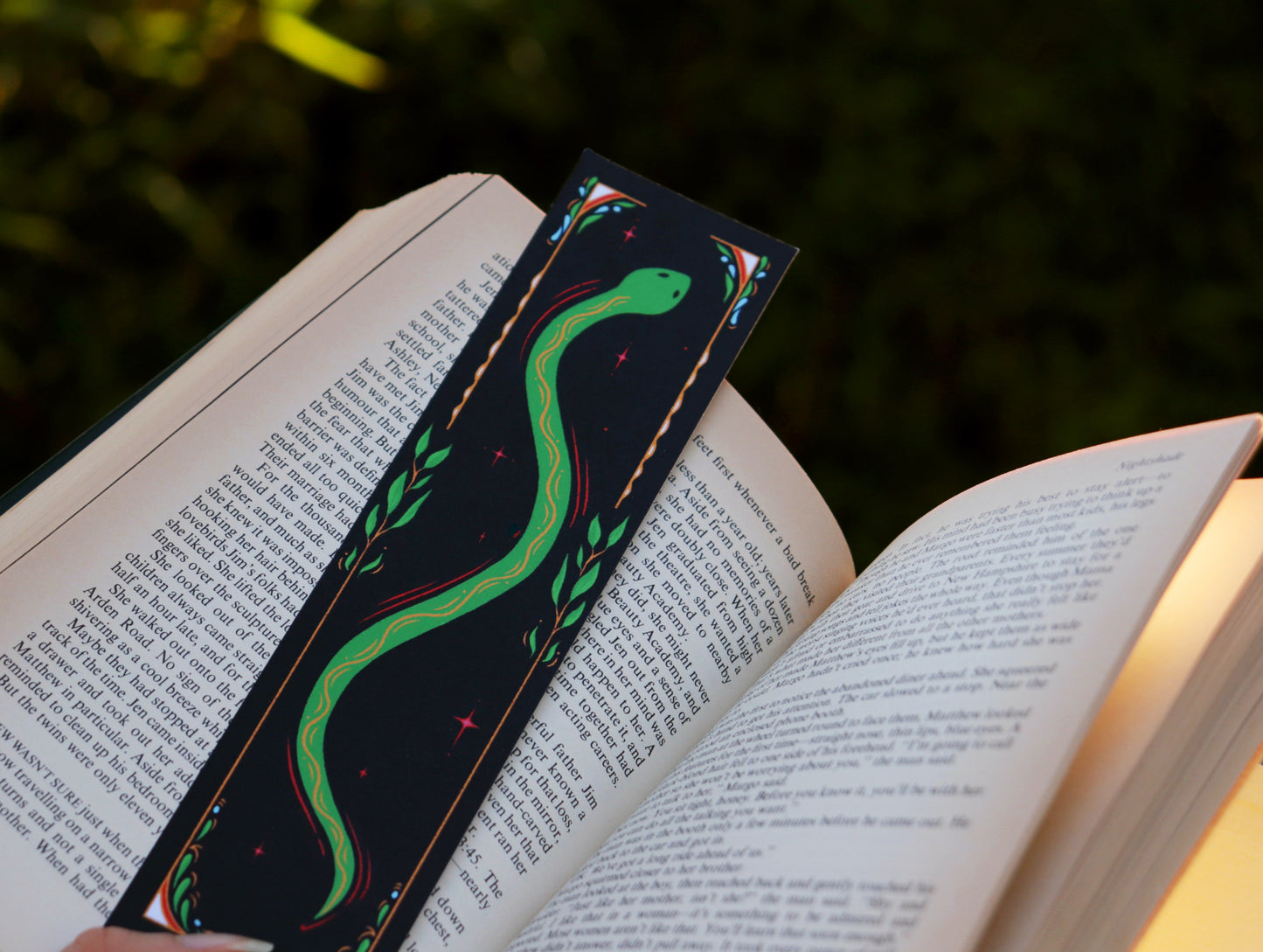 Fantasy Bookmark, Snake