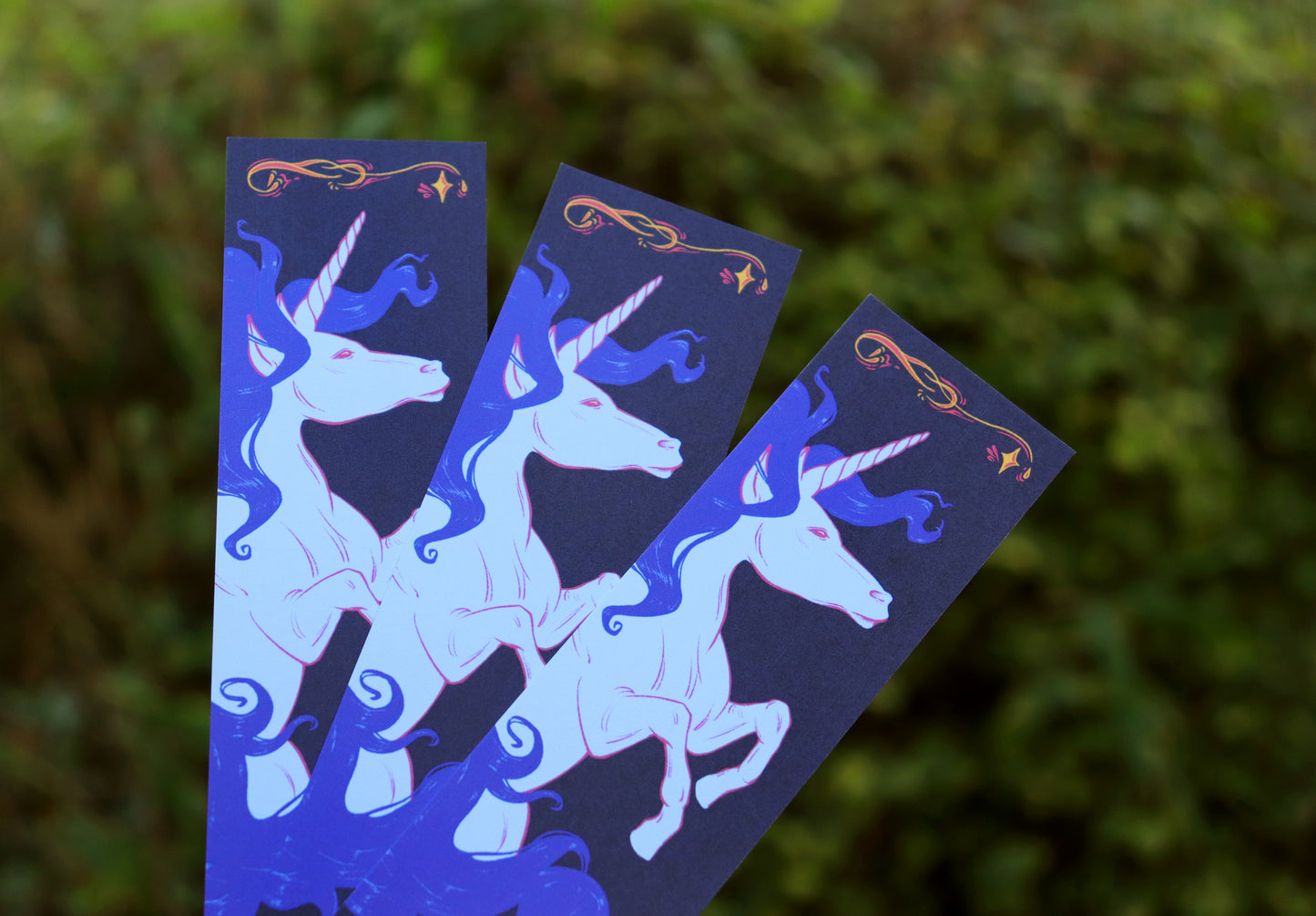 Fantasy Bookmark, Unicorn