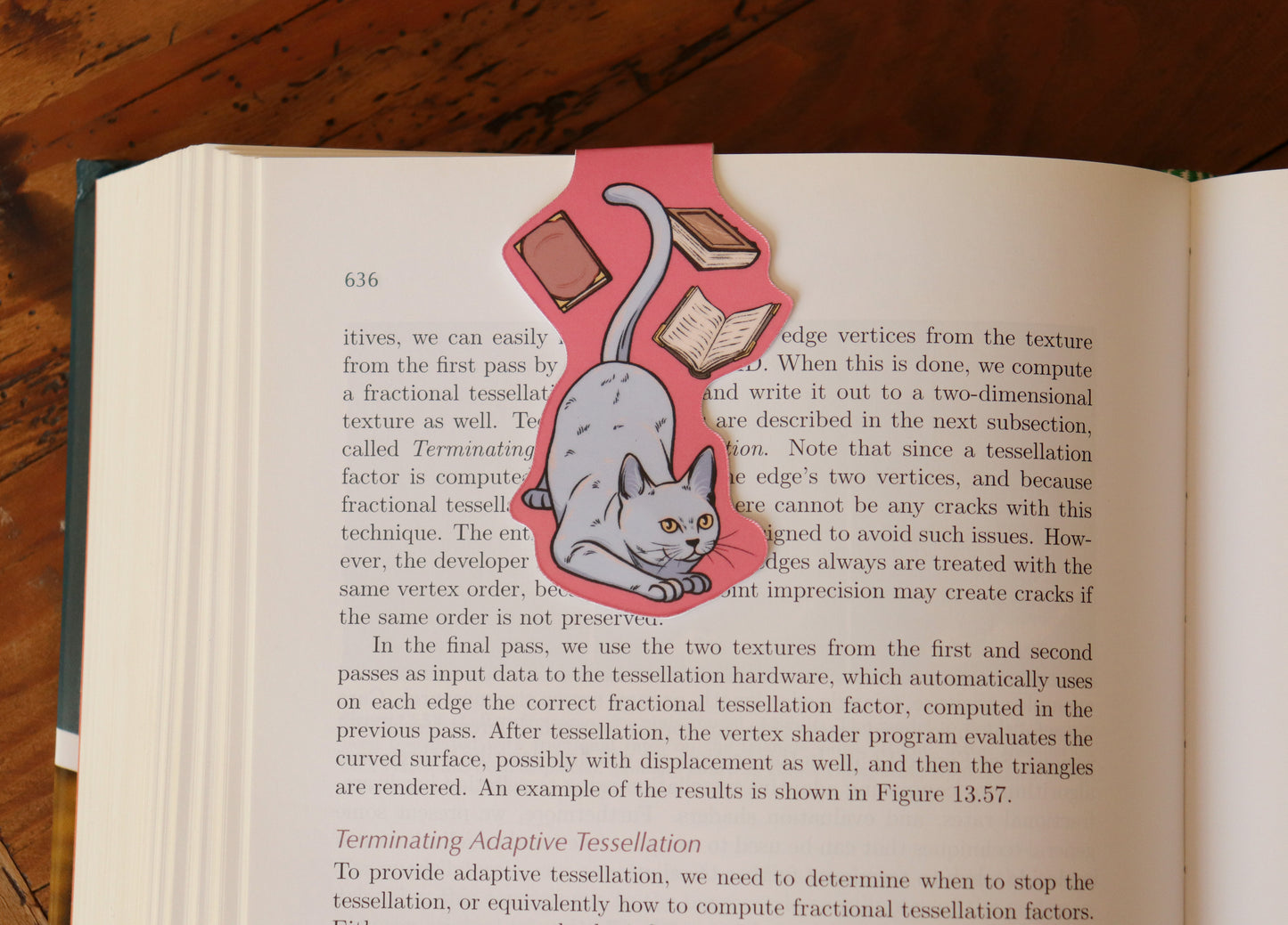 Magnetic bookmark, Book Lover Gift, Cat