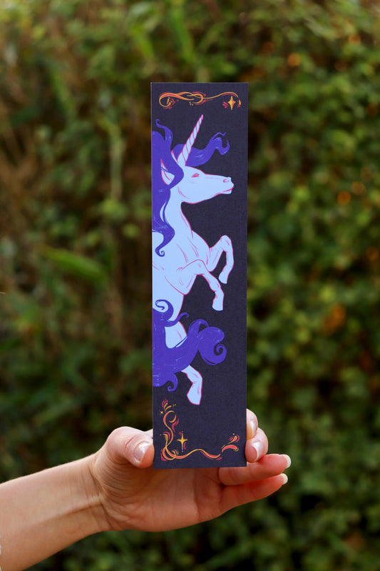 Fantasy Bookmark, Unicorn